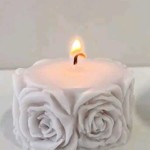 Handmade Scented flower design Candle