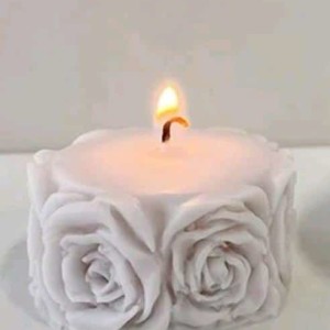 Handmade Scented flower design Candle