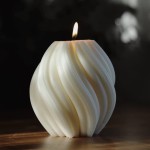 Spiral Handmade Scented Candle