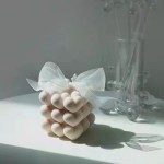 3D Bubble Heart Handmade Scented Candle