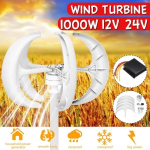 Wind Turbine 1000W 12V 24V