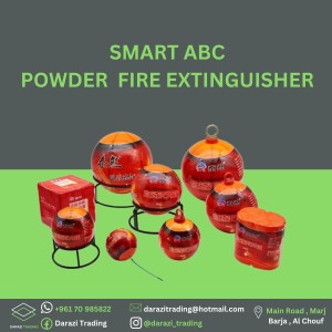 Smart ABC Powder Fire Extinguisher 1.2kg