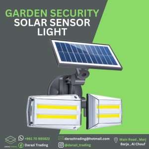 Garden Security Solar Sensor Light