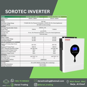 Sorotec Inverter Revo 5.5kw