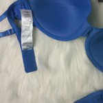 Blue motion bra