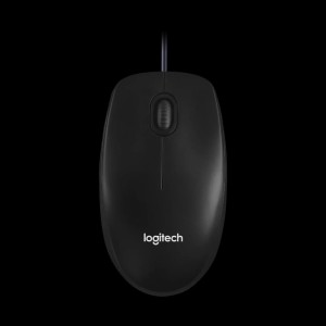 LOGITECH M100 USB WIRED BLACK MOUSE