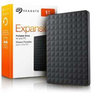 External Seagate 1TB HDD Expansion Portable Drive