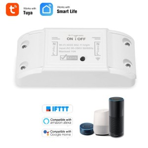 Tuya WIFI smart switch alexa Wholesale voice controller mobile phone remote control