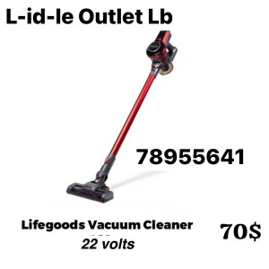 Lifegoods Vacuum Cleaner 22 volts