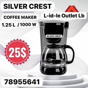 1.25L SilverCrest Coffee maker