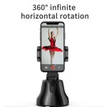 Smart Portable Selfie Stick,360°Rotation Auto Face Object Tracking Camera Tripod Holder Smart Shooting Cell Phone Camera