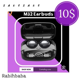 M32 Mini Bluetooth 5.1 Earphone TWS Wireless Headphones